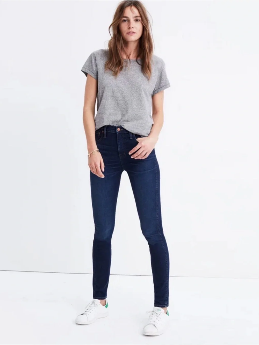 Madewell Skinny High Rise skinny jeans NEW size 30 Hayes Wash - Picture 5 of 5